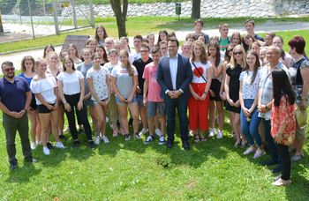 Sprejem najbolj uspešnih devetošolcev 2019