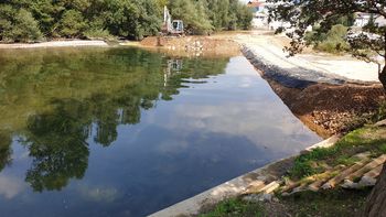 Sanacija jezu v Goričanah