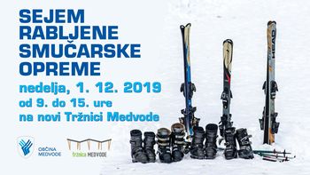 Sejem rabljene smučarske opreme