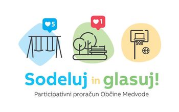 Sodeluj in glasuj! - Participativni proračun Občine Medvode