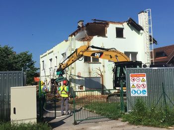 Rušitev starega vrtca v Valburgi