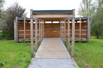 Opazovalnica ptic ob Hraškem mokrišču