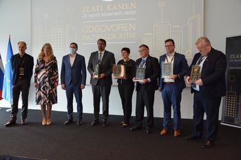 Občina Medvode regijska zmagovalka Zlatega kamna