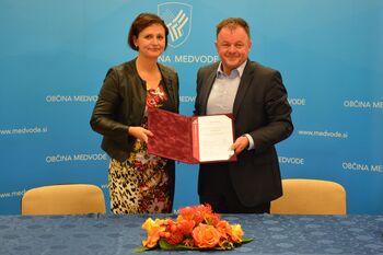 Občina Medvode prejela certifikat ISO 9001:2015