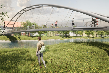 Javni natečaj za izbor imena brvi za kolesarje in pešce čez reko Savo