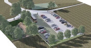 Predlog celostne ureditve območja parkirišča in mlake pred POŠ Topol