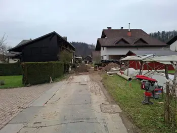 Izgradnja fekalne in meteorne kanalizacije ter obnova vodovoda v Goričanah