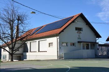 Sonce daje energijo POŠ Topol