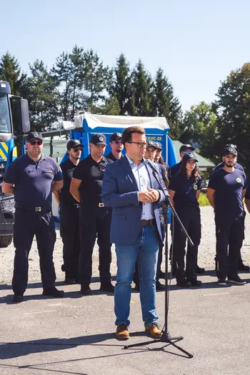 Novo intervencijsko vozilo Civilne zaščite Medvode
