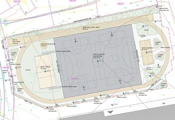 Izgradnja športnega igrišča ob OŠ Preska