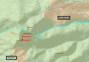 Sanacija treh usadov na LC 251101 Tehovec - Studenčnice