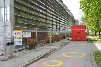 Obnova strehe na Športni dvorani Medvode