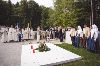 Slovesnost z blagoslovom razširjenega in prenovljenega Pokopališča Smlednik