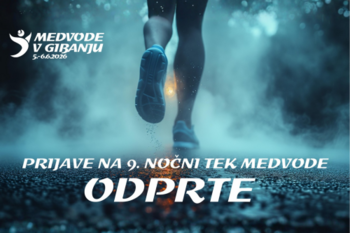 Odprte prijave na 9. Nočni tek Medvode