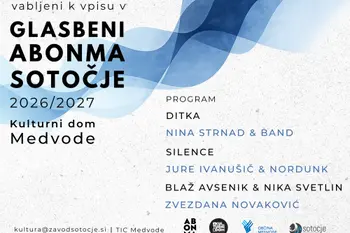 Vpis v Glasbeni abonma Sotočje 2026-27 je odprt