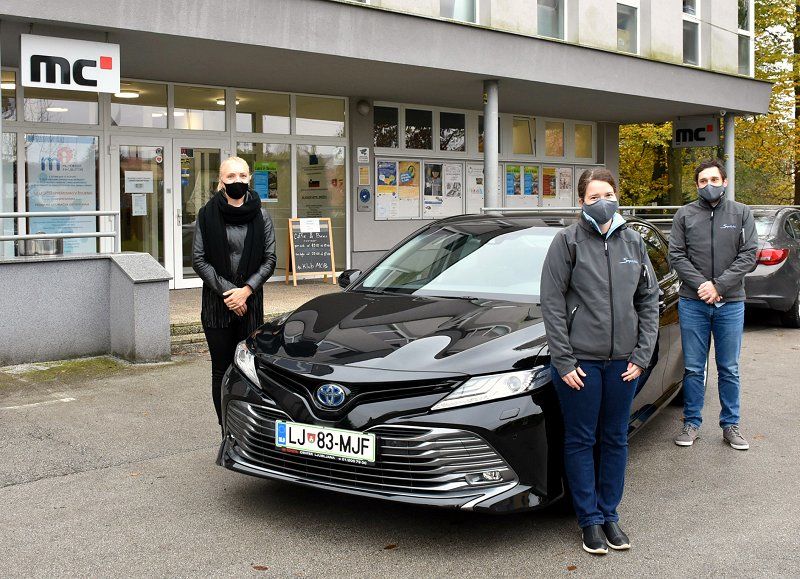 Sopotniki Brežice prejeli v uporabo vozilo Toyota Camry