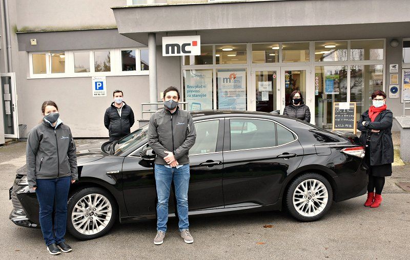 Sopotniki Brežice prejeli v uporabo vozilo Toyota Camry