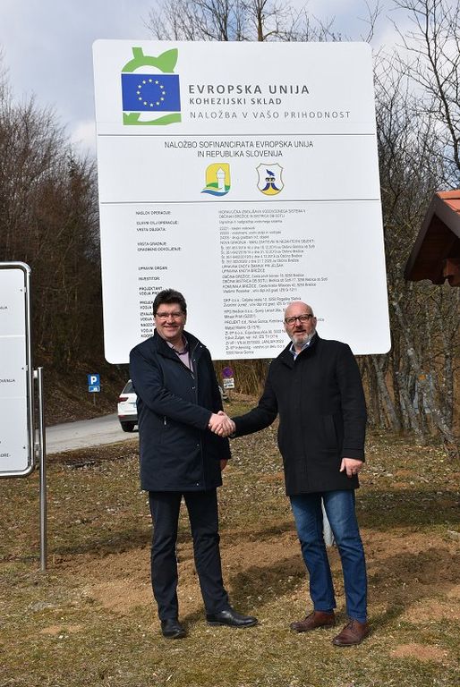 Na terenu so stekla dela projekta Hidravlične izboljšave vodovodnega sistema v brežiški in bistriški občini