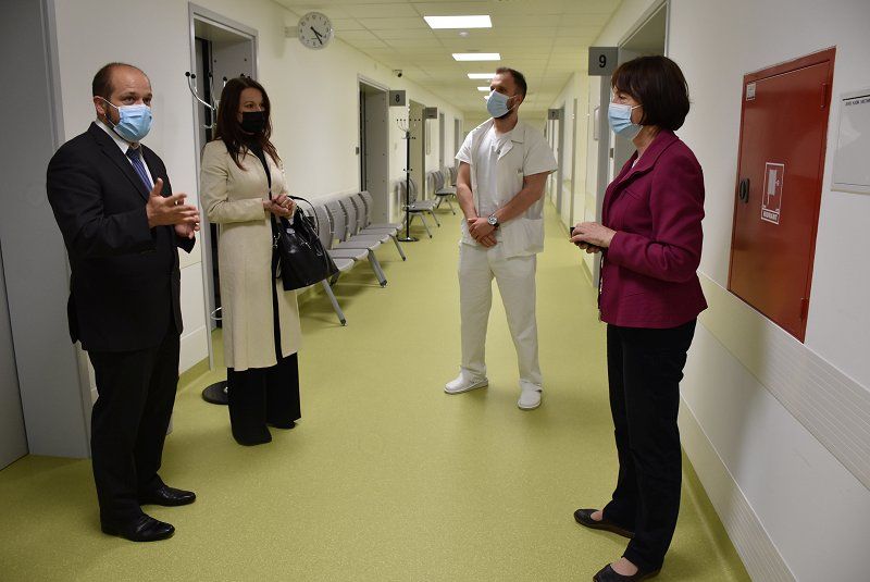 Minister za zdravje obiskal Splošno bolnišnico Brežice