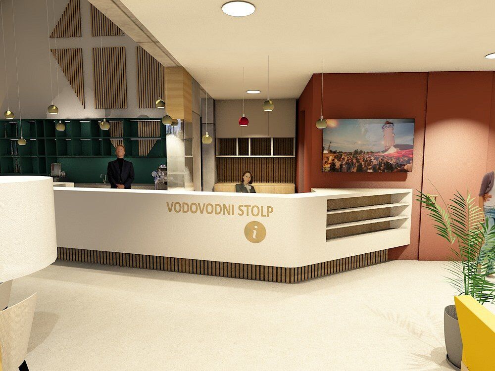 Urejanje paviljona pri Vodovodnem stolpu poteka po načrtu