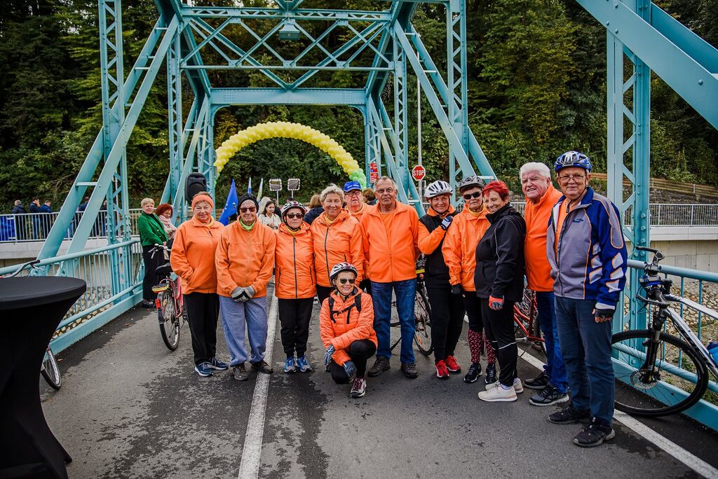 Kolesarska povezava Brežice – Krška vas uradno predana namenu