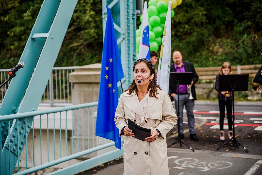 Kolesarska povezava Brežice – Krška vas uradno predana namenu