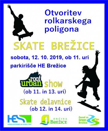 Otvoritev skate parka Brežice Otvoritev skate parka Brežice