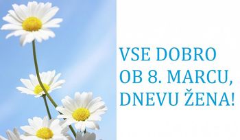 Voščilo ob 8. marcu, mednarodnem dnevu žena