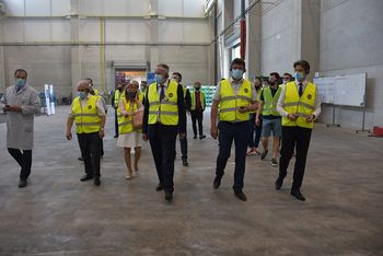 Minister za gospodarski razvoj in tehnologijo Zdravko Počivalšek na delovnem obisku v občini Brežice