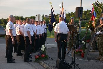 Spominska slovesnost v Rigoncah