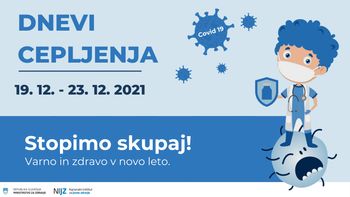 Dnevi cepljenja od nedelje, 19.12., do četrtka, 23.12.2021