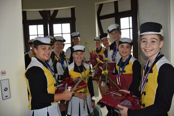 Župan sprejel uspešne mažoretke