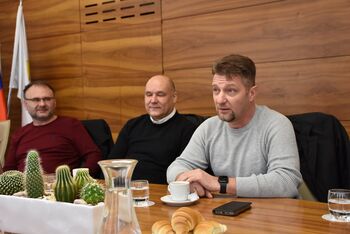 Občino Brežice obiskal župan Občine Povljana (otok Pag) z delegacijo