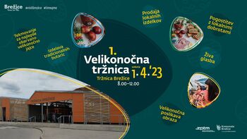 1. Velikonočna tržnica v Brežicah vabi