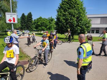 Občinsko kolesarsko tekmovanje ''Kaj veš o prometu'' 2023