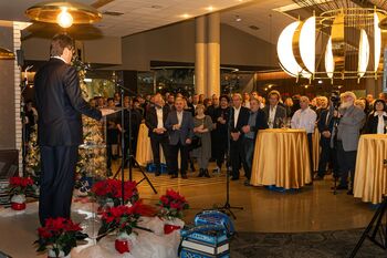 Prednovoletni sprejem župana priložnost za srečanje soustvarjalcev življenja v občini Brežice