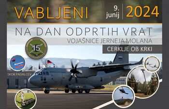 Vabljeni na dan odprtih vrat Vojašnice Jerneja Molana