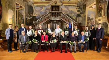 Ob slovenskem kulturnem prazniku podeljena priznanja in odličja Zveze kulturnih društev Brežice