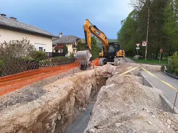 Izgradnja kanalizacije v Krški vasi poteka po načrtu