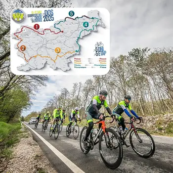 Dobrodelno Okrog Slovenije 2025: Brežice gostijo konec ene izmed etap
