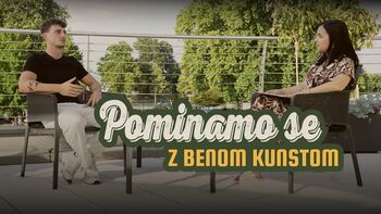 Beno Kunst v podkastu ''Pominamo se'': O gimnastiki in Tik Toku