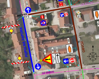 Popolna zapora v starem mestnem jedru od 7. do 20. julija 2025