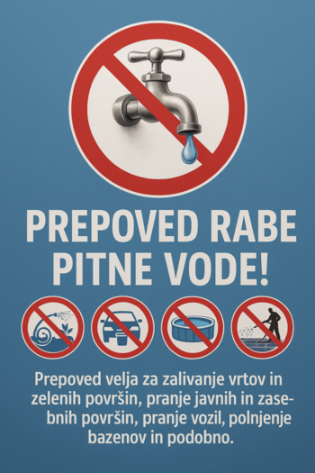 OMEJENA RABA PITNE VODE NA OBMOČJU VODOVODNIH SISTEMOV V UPRAVLJANJU KOMUNALE BREŽICE