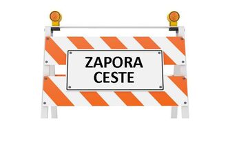 Obvestilo o začasni popolni zapori državne ceste na območju Krške vasi