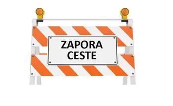 Obvestilo o delni zapori državne ceste v Dobravi