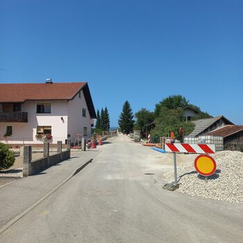 Občina Brežice v zaključni fazi rekonstrukcije lokalne ceste v Črešnjicah pri Cerkljah