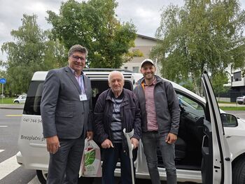 V Brežicah tudi letos podprli vseslovensko akcijo ''Župani za volani''