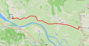 OBVESTILO O KRATKOTRAJNI POPOLNI ZAPORI v soboto, 27. 9. 2025, na relaciji Brežice – Dobova – Rigonce – Brdovec