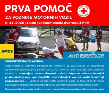 Vabljeni na obnovitveni tečaj prve pomoči