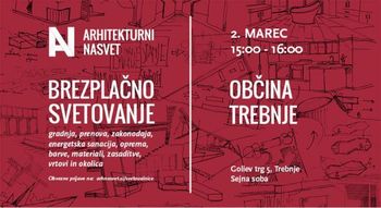 Mladi arhitekti in krajinski arhitekti prihajajo v Trebnje: Drugi teden brezplačnih arhitekturnih in krajinskoarhitekturnih svetovalnic